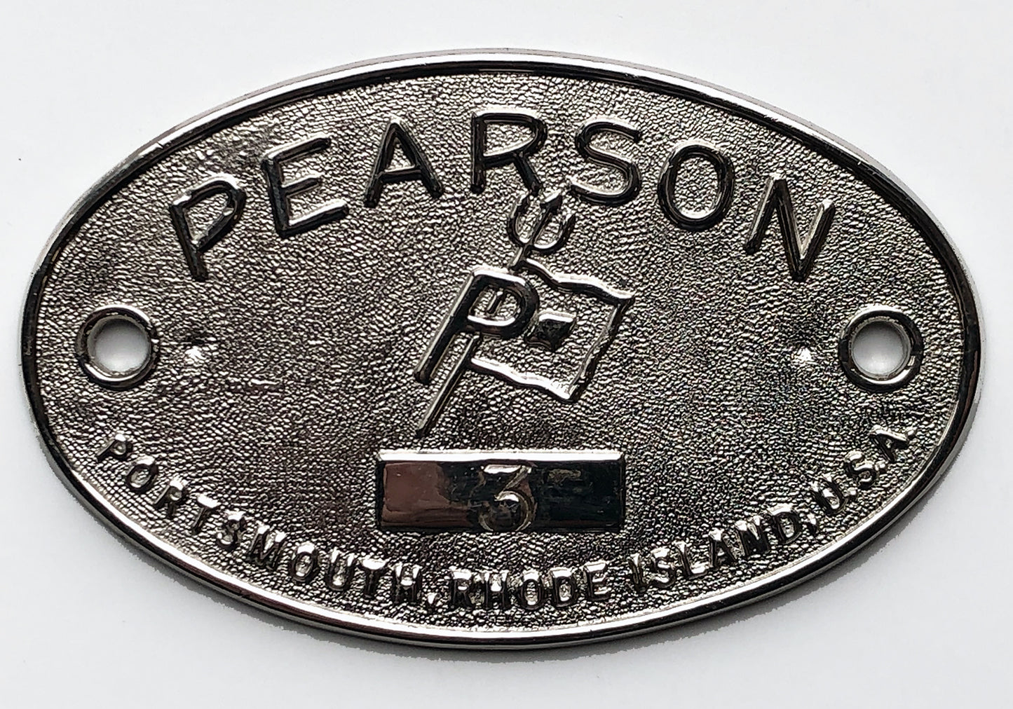 Pearson Builder's Plate