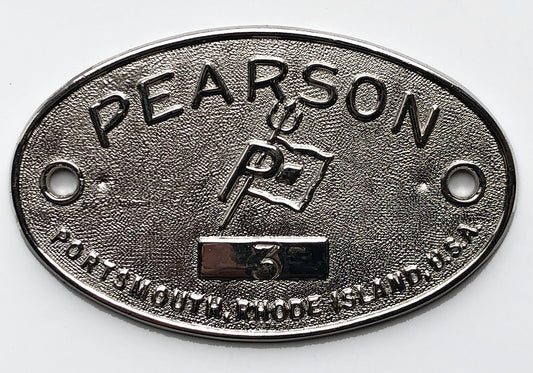 Pearson Builder's Plate